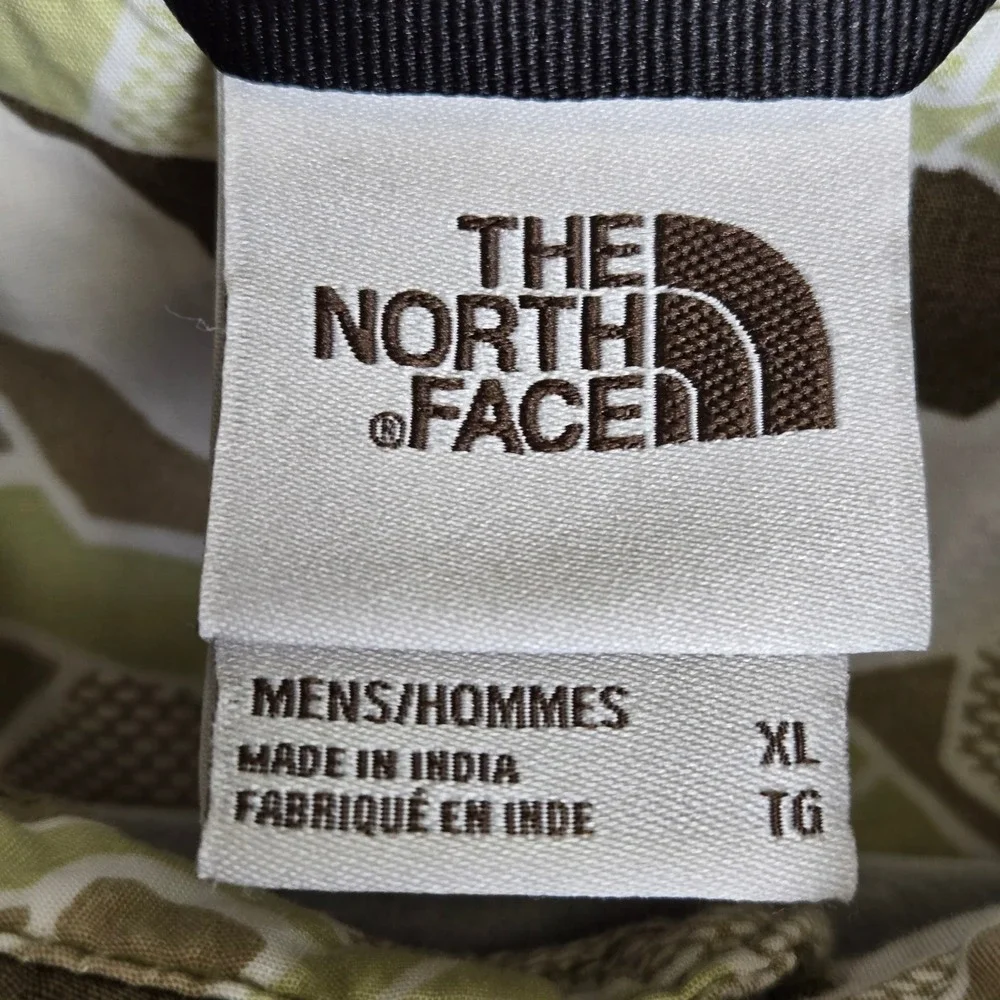 The North Face Short Sleeve Baytrail Pattern Camp Shirt NF0A55ND Cotton XL